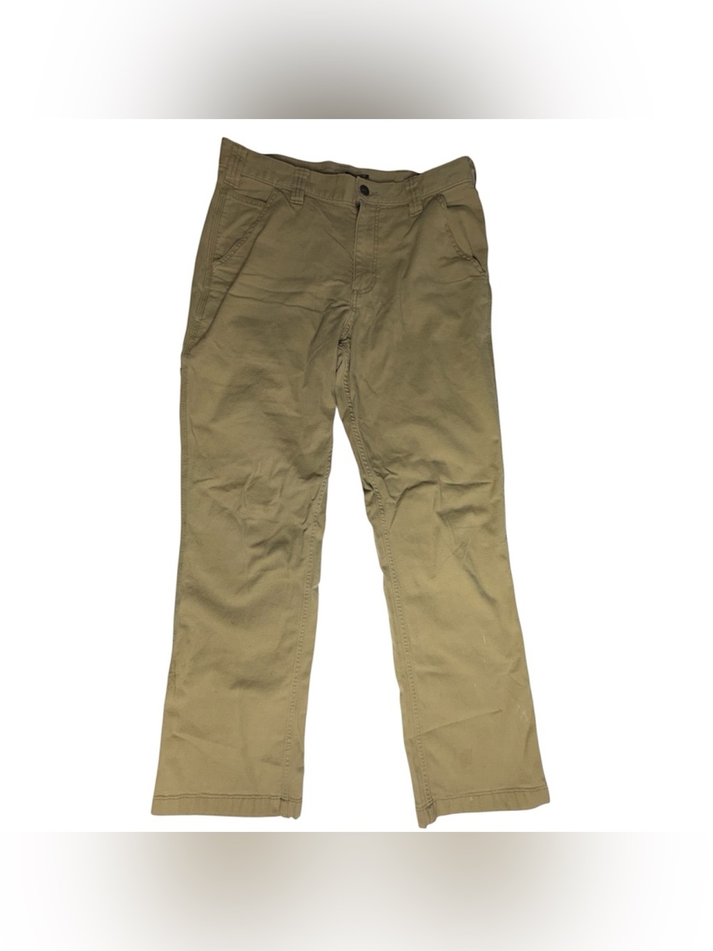 Carhartt Rugged Flex Relaxed Fit Canvas Work Wear Size 33x32  Rigby Dungaree